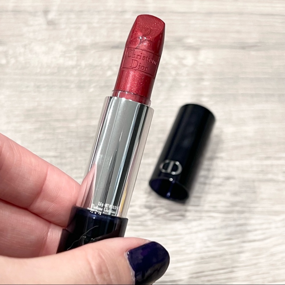 Dior Rouge Dior Lipsticks in 873 Sparkling Peony Full size 0.12oz Limited Editio